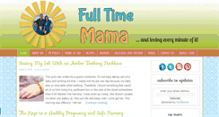 Desktop Screenshot of fulltimemama.com